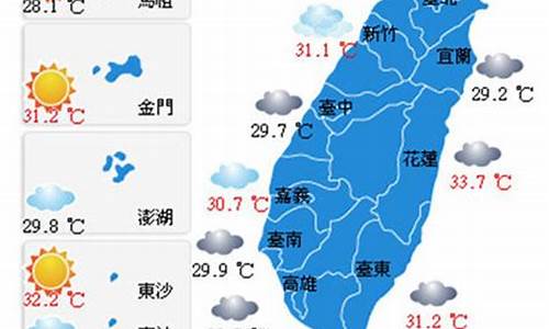 台湾天气预报10天